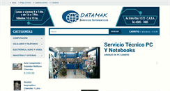 Desktop Screenshot of datamak.com.ar